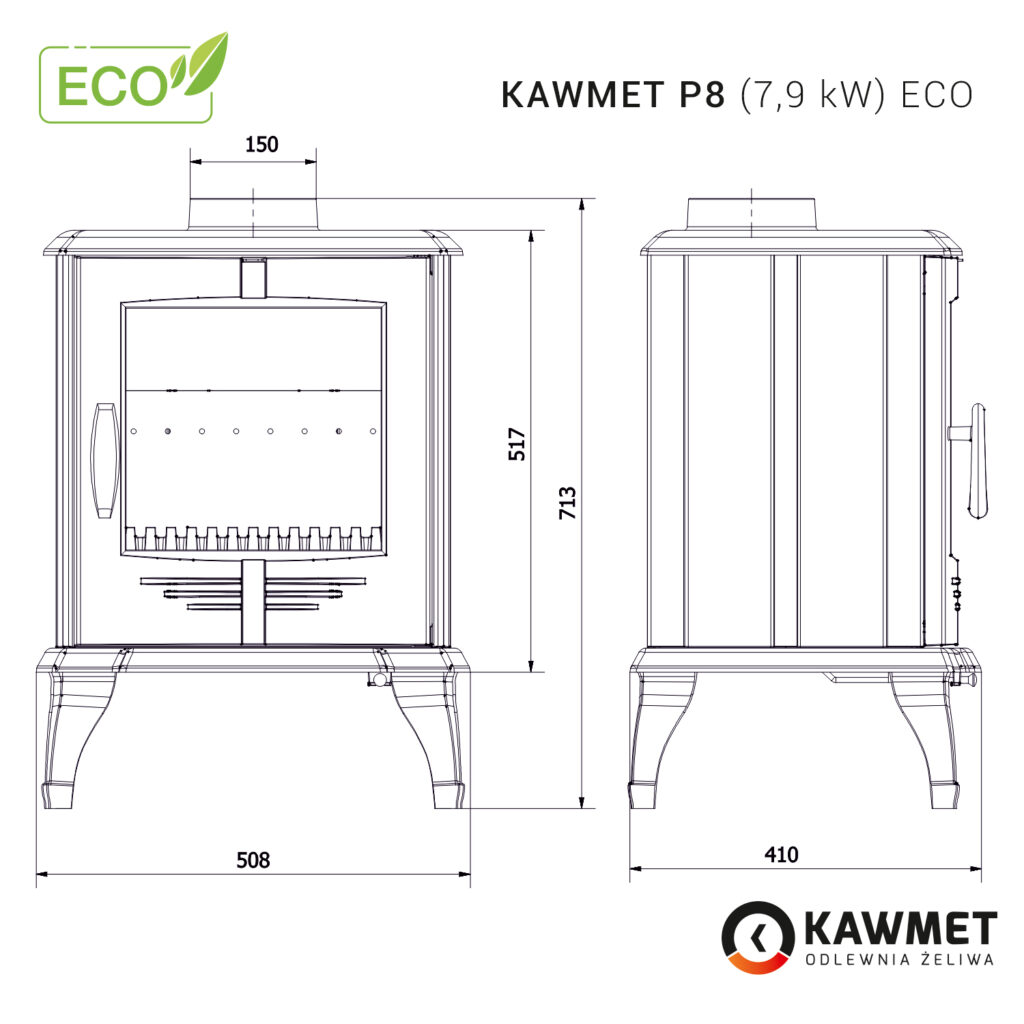 wymiary kawmet p8