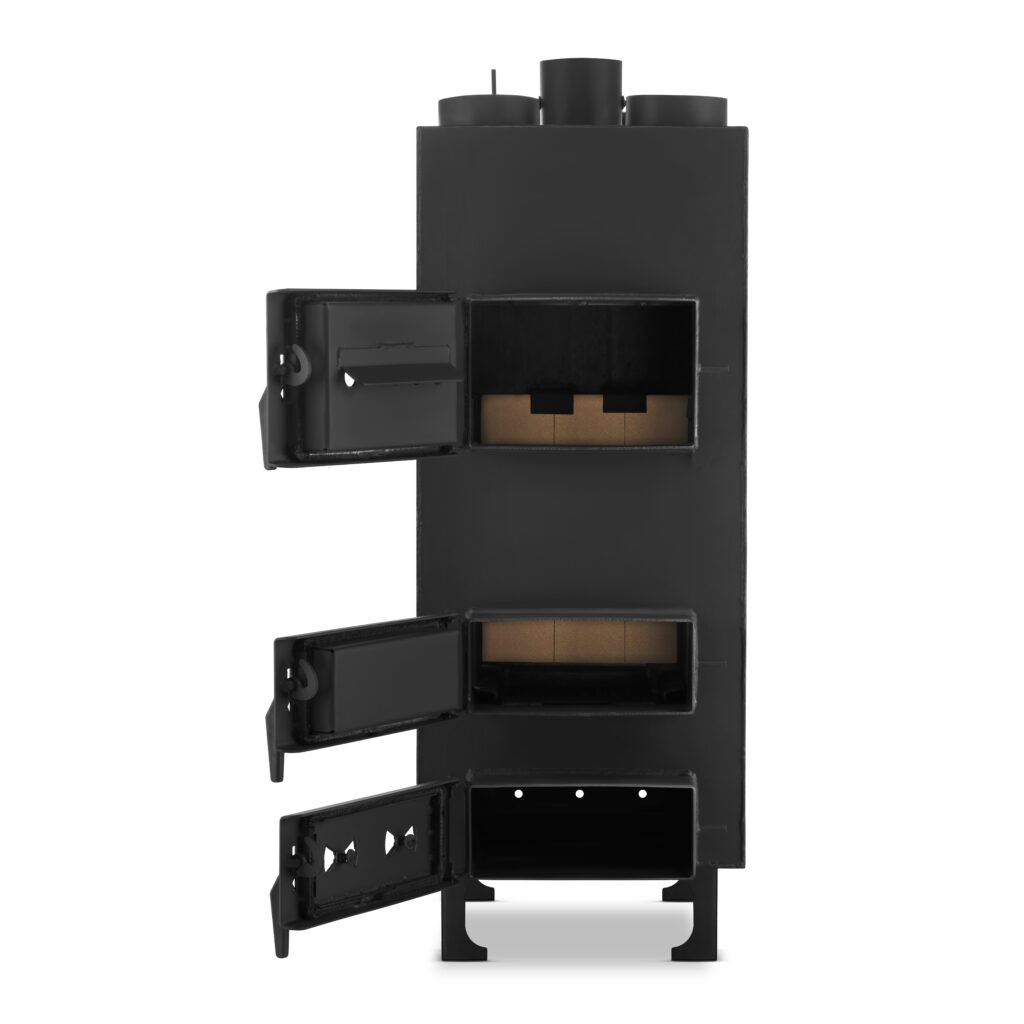 piec nadmuchowy PN3 otwarte drzwiczki