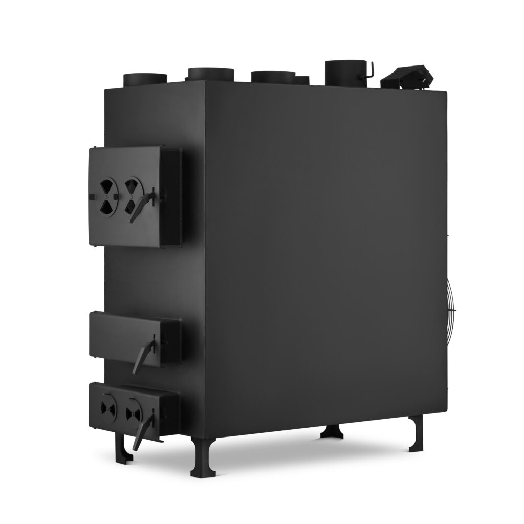 piec nadmuchowy PN5 widok z boku