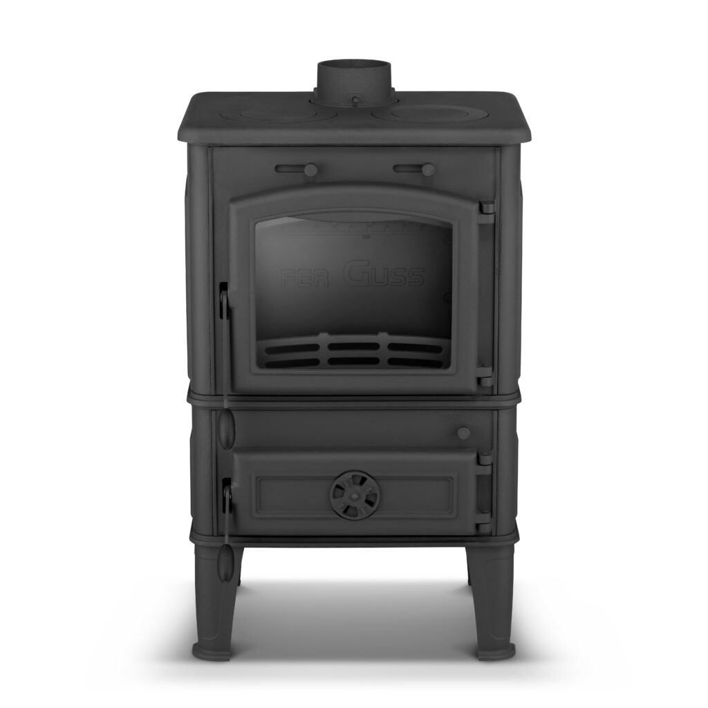 kominek żeliwny magma