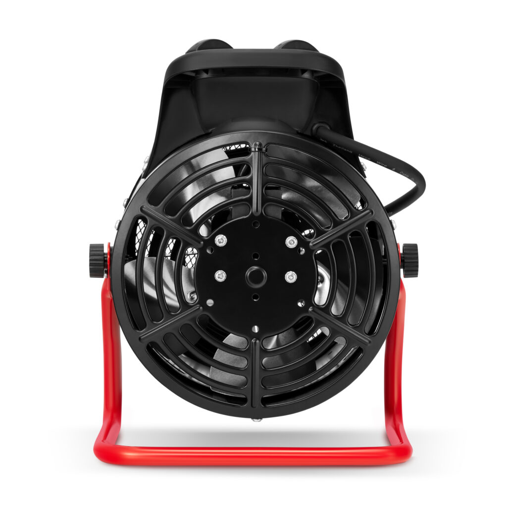 nagrzewnica elektryczna baumr-ag 2,5 kW widok z przodu