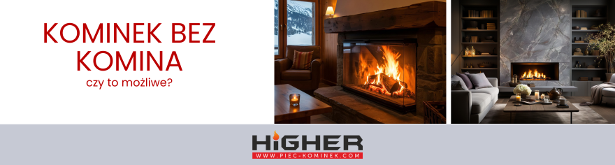 kominek bez komina