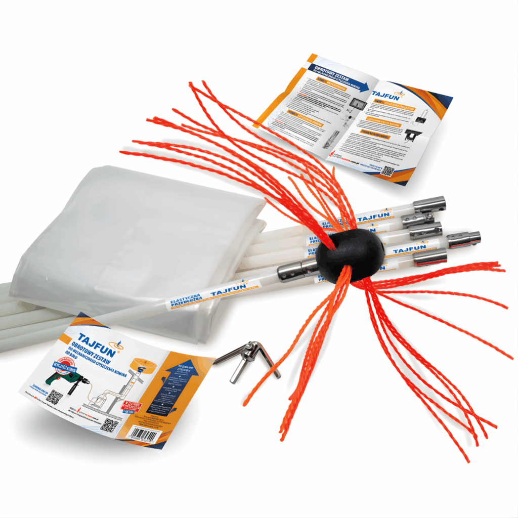 zestaw do czyszczenia komina 