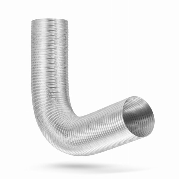 Rura wentylacyjna aluminiowa elastyczna spiro kanał przewód 100 mm 3 m